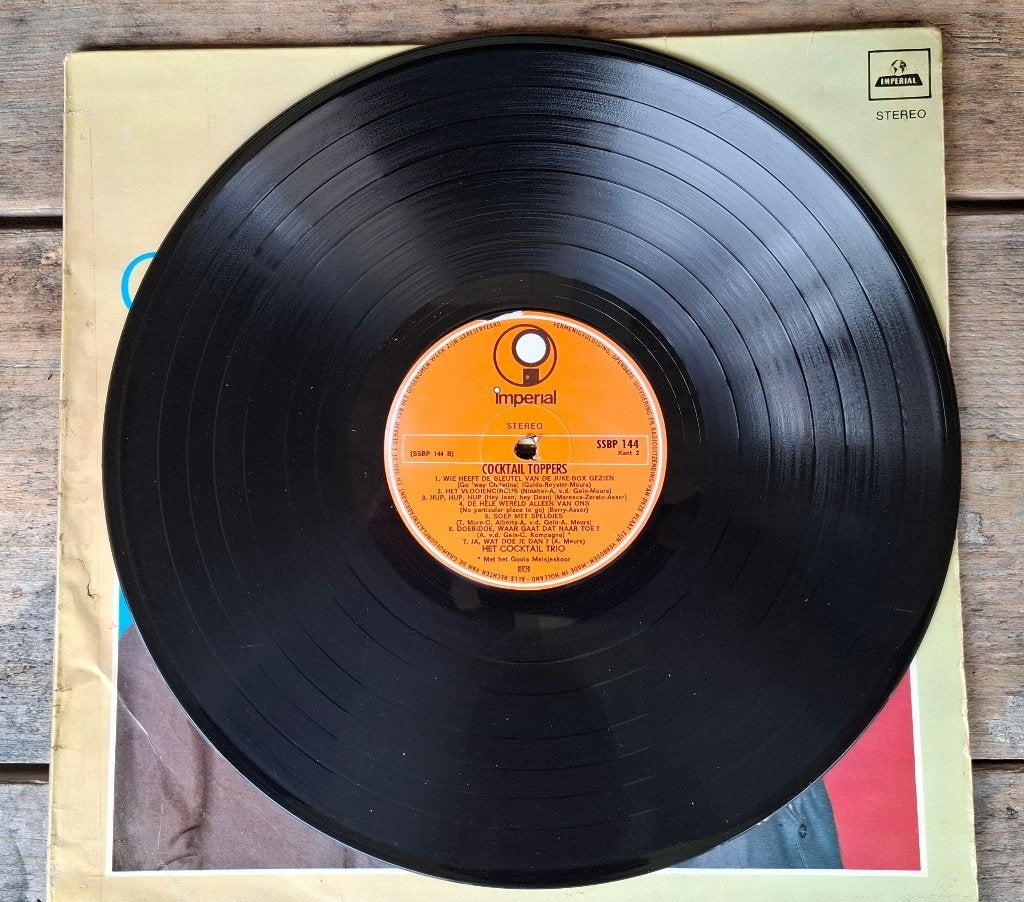 lp nederlands Het Cocktail Trio, Cd's en Dvd's, Vinyl | Nederlandstalig, Ophalen of Verzenden, Gebruikt, 12 inch, Levenslied of Smartlap