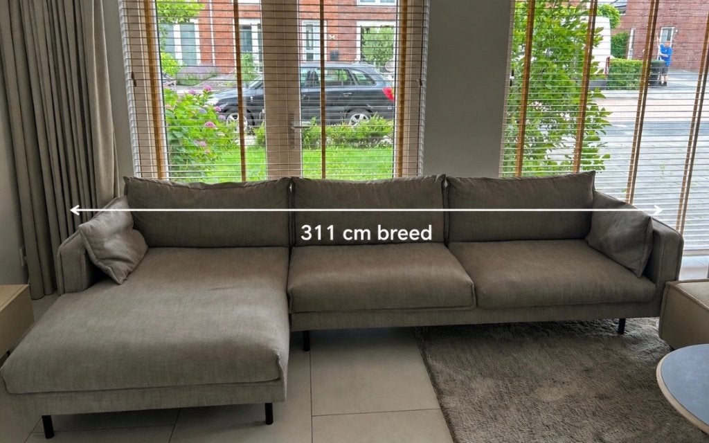 Bank, Ophalen, Gebruikt, 100 tot 125 cm, 300 cm of meer