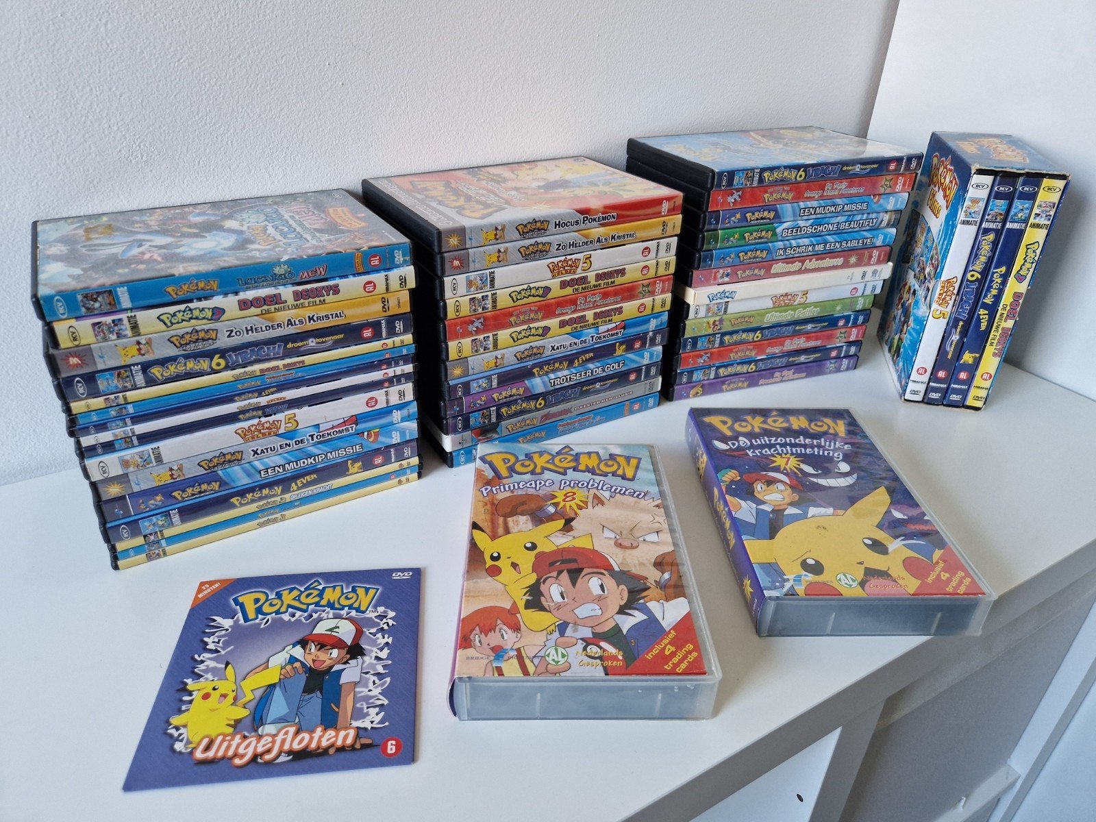 Pokemon dvd's, Alle leeftijden, Ophalen, Gebruikt
