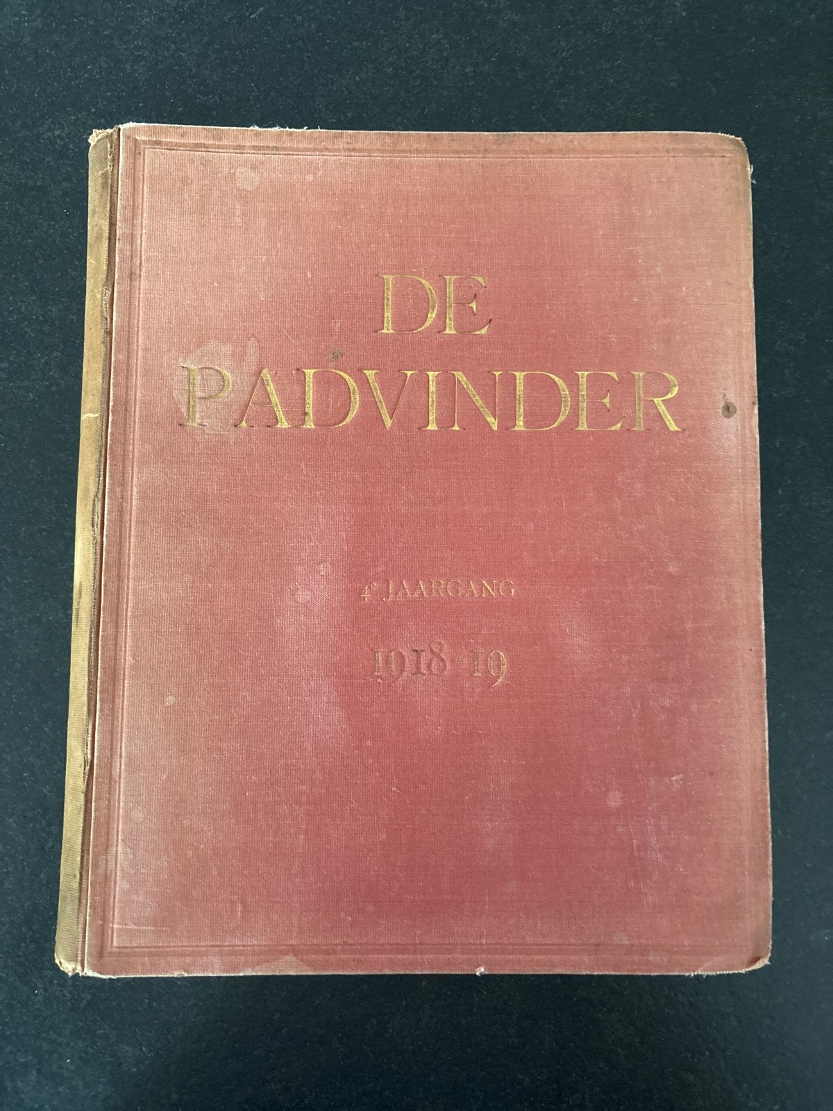 De Padvinder - 4e Jaargang 1918-1919, Ophalen of Verzenden, Gelezen, Overige typen