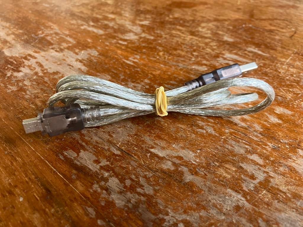 Mooie USB-A naar Mini USB kabel 100cm, Ophalen of Verzenden, Gebruikt, Minder dan 2 meter, Overige kabels