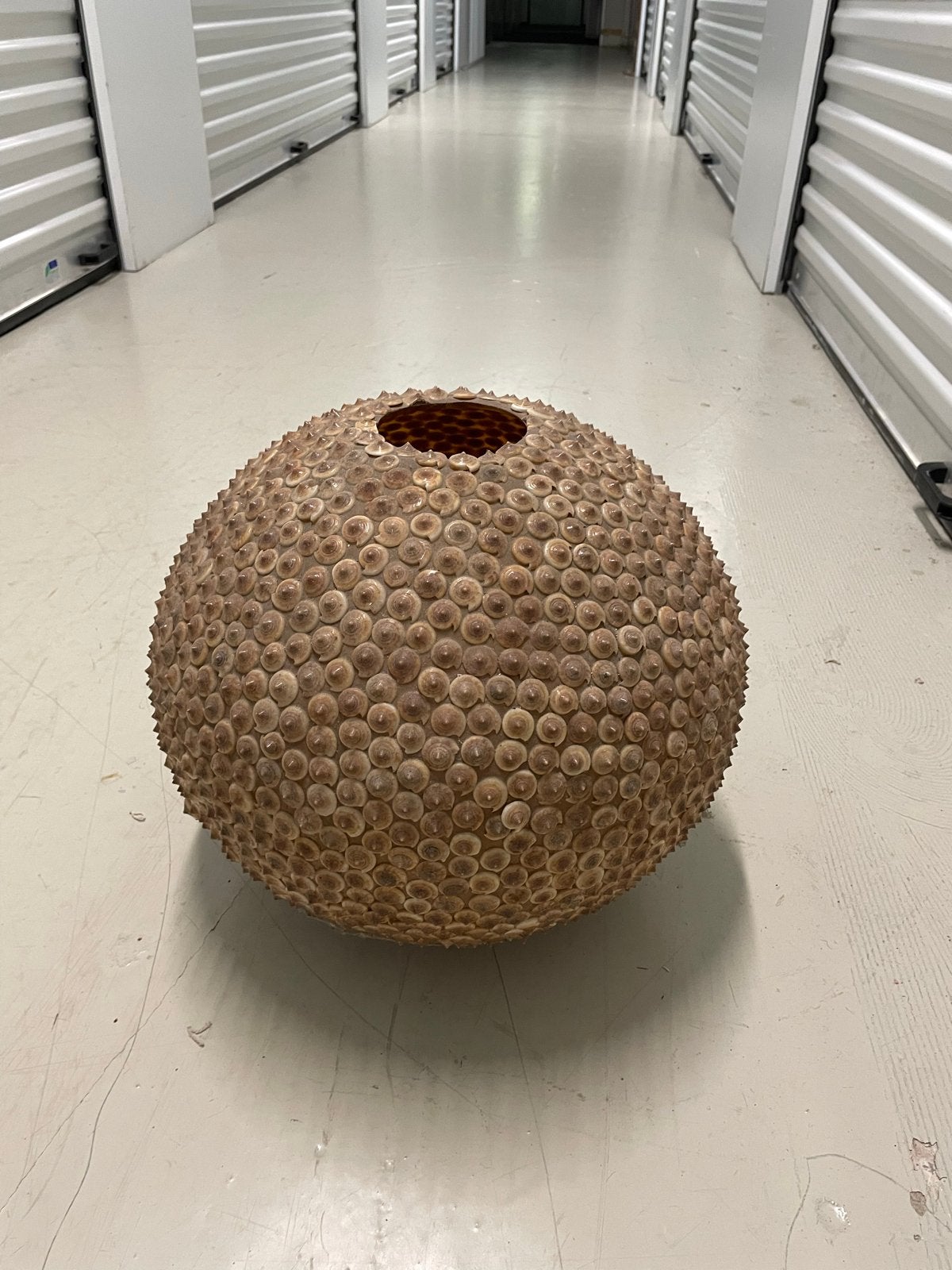 Unieke decoratieve bol met textuur, Ophalen of Verzenden