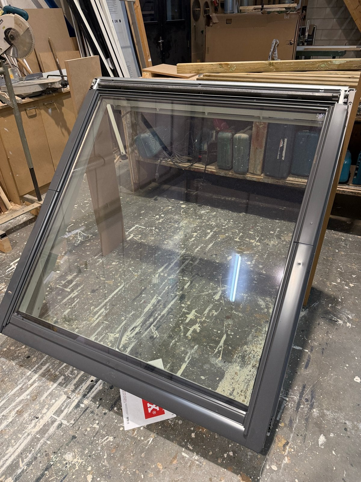Velux Dakraam GPL UK08 2070 met lichte houtschade, Ophalen, 120 tot 160 cm, Nieuw, Dubbelglas