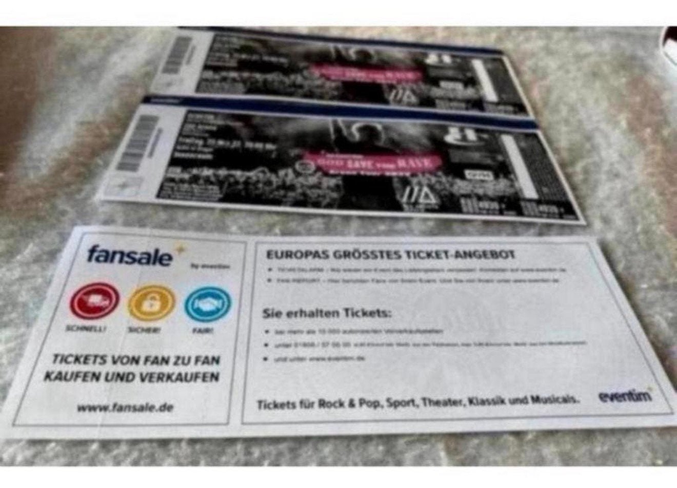 3 tickets van Scooter 2022 God save the rave Arena tour 3X, Overige typen, Ophalen of Verzenden, H, H