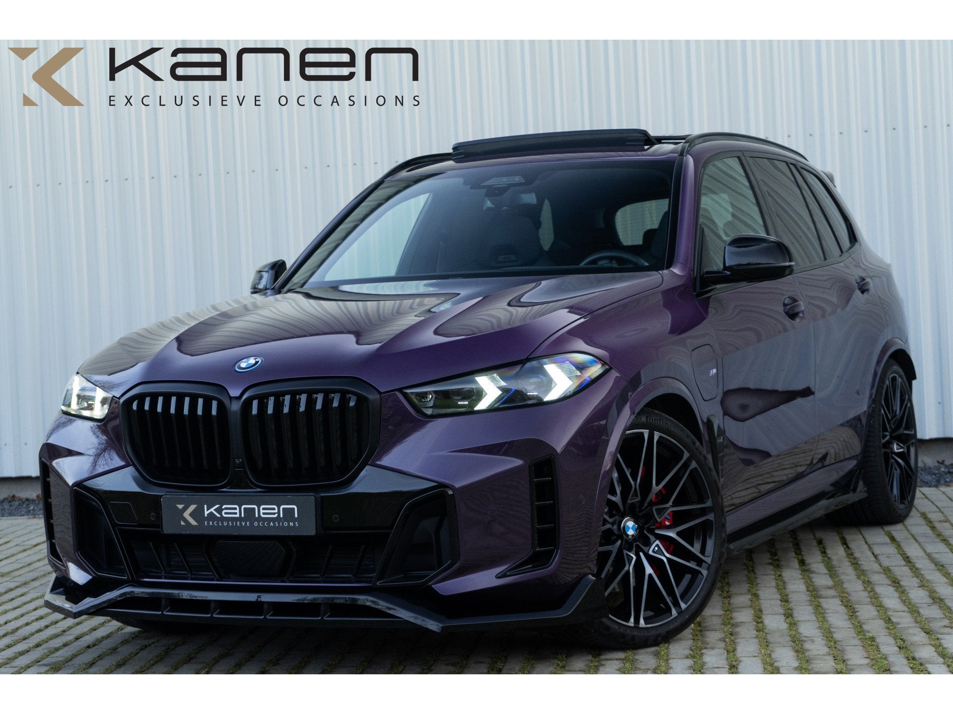 BMW X5 xDrive50e Facelift M-Sport Pro Achteras besturing Sky, Gebruikt, Overige kleuren, Bedrijf, 489 pk