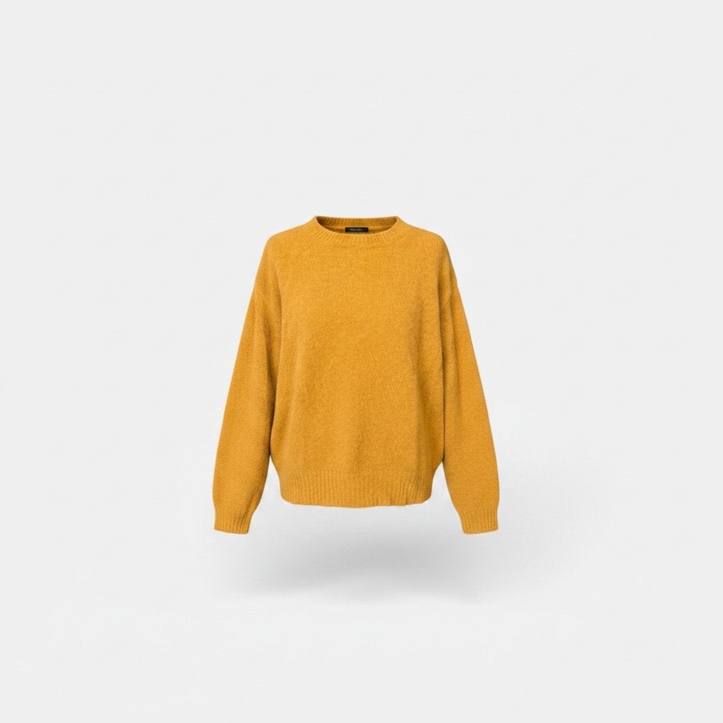 Closed Alpaca Blend Trui Maat M, Kleding | Dames, Truien en Vesten, Ophalen of Verzenden, Zo goed als nieuw, Maat 38/40 (M), Geel
