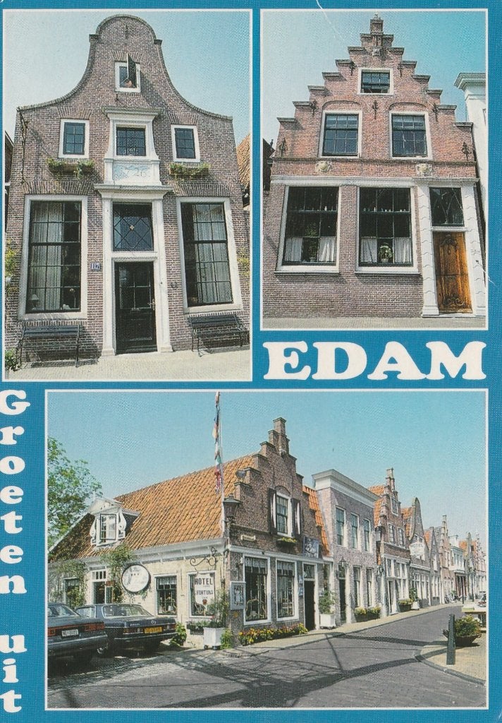 EDAM Gevels Groeten, Verzamelen, Verzenden, 1980 tot heden, Gelopen, Noord-Holland