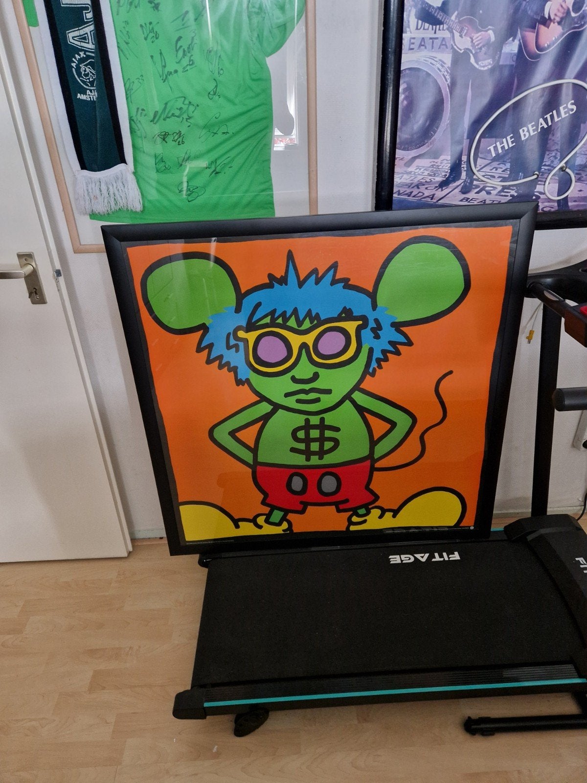Keith haring, Ophalen