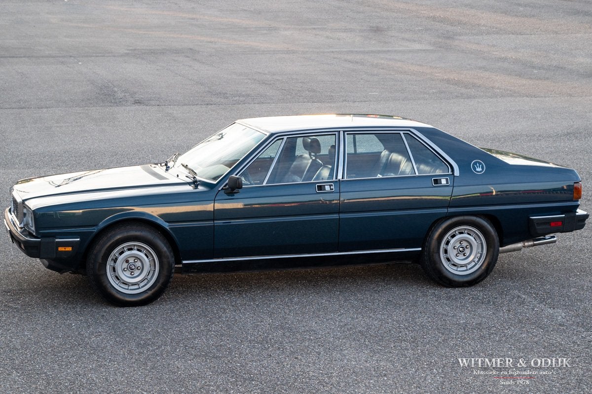 Maserati Quattroporte 4.9 V8 Beroemde auto (bj 1983), Auto's, Maserati, Automaat, Dealer onderhouden, Achterwielaandrijving, 8 cilinders