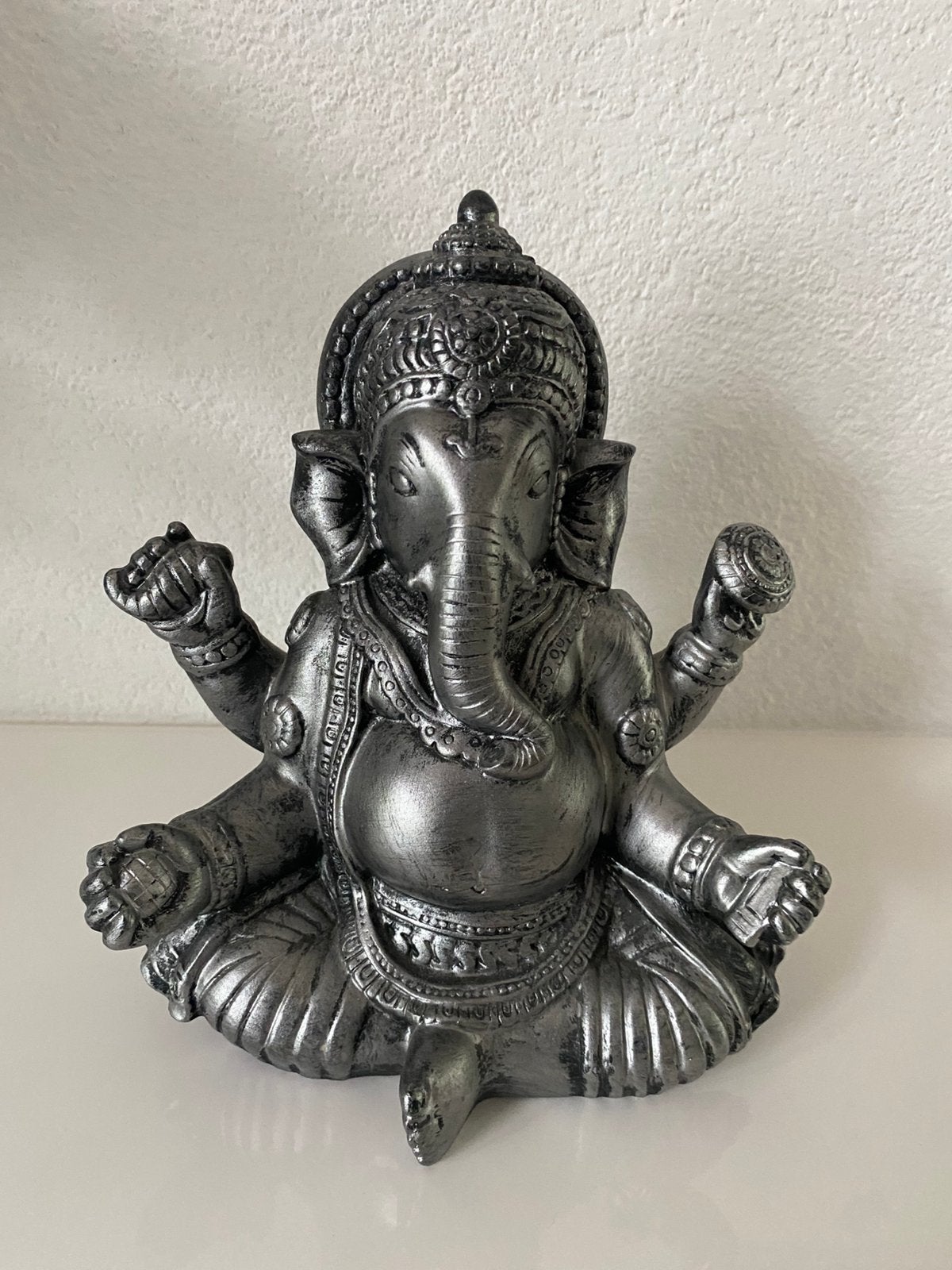 Beeldje Ganesha, polyresin, Ophalen