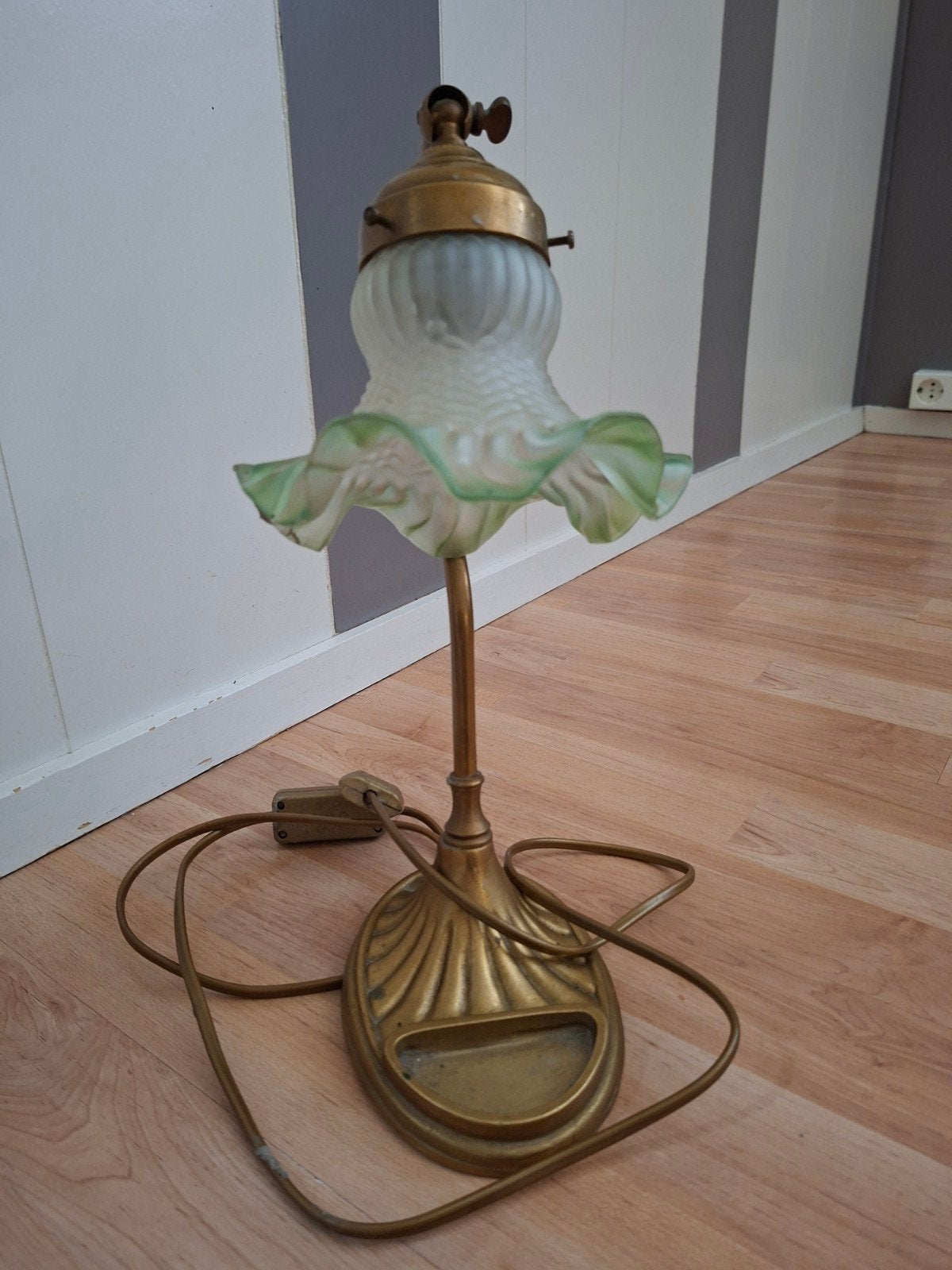 Koper lampje, Huis en Inrichting, Lampen | Tafellampen, Ophalen