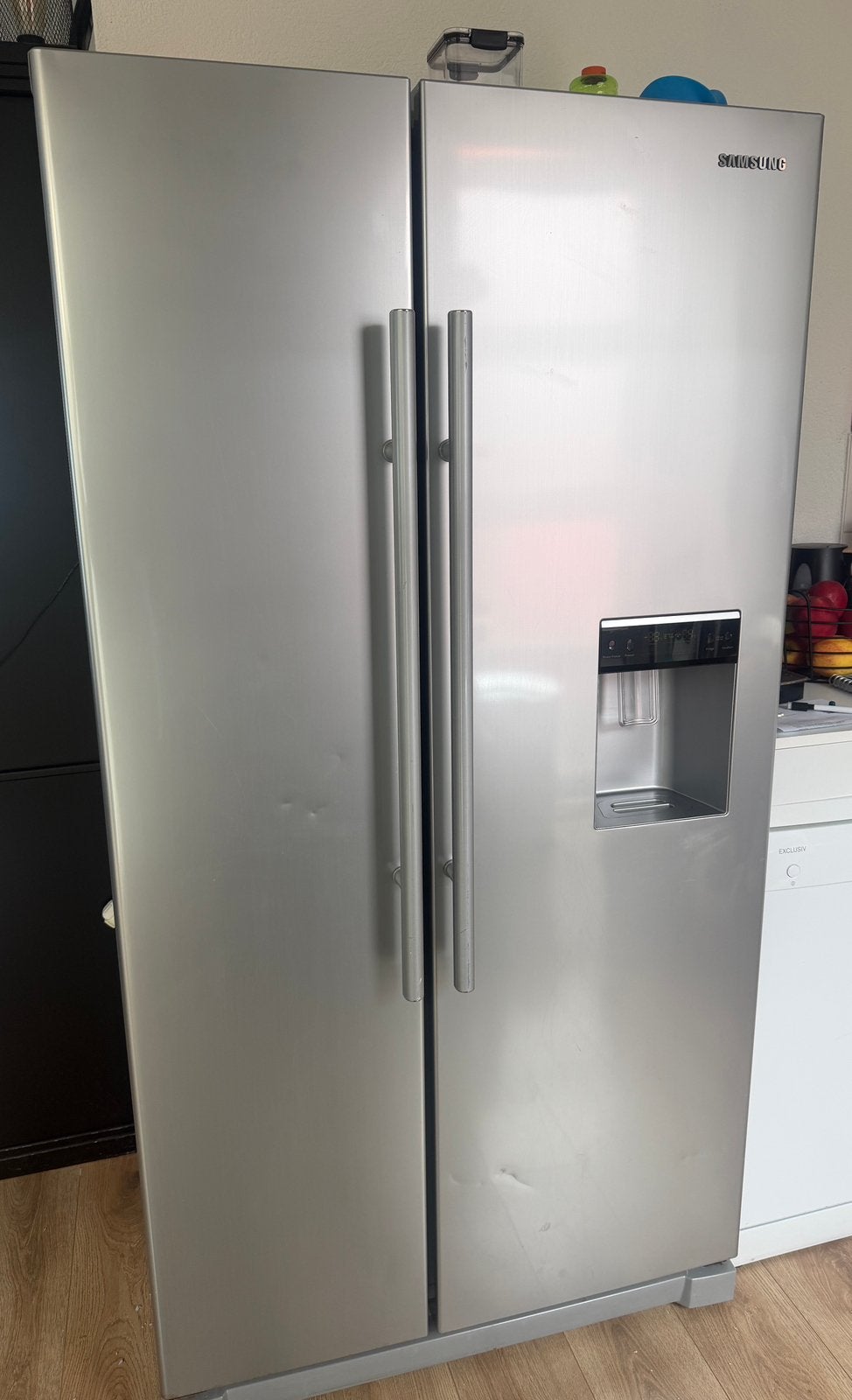 Ruime Samsung Amerikaanse Koelkast (No Frost, 539L), Witgoed en Apparatuur, Koelkasten en IJskasten, Ophalen, Gebruikt, 200 liter of meer