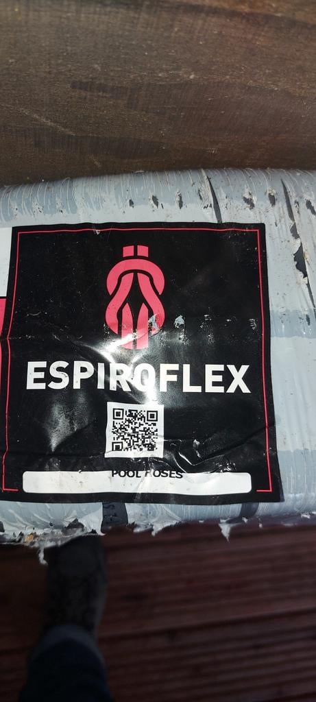 Espiroflex Zwembadslang 43x50mm, 25m rol, Ophalen