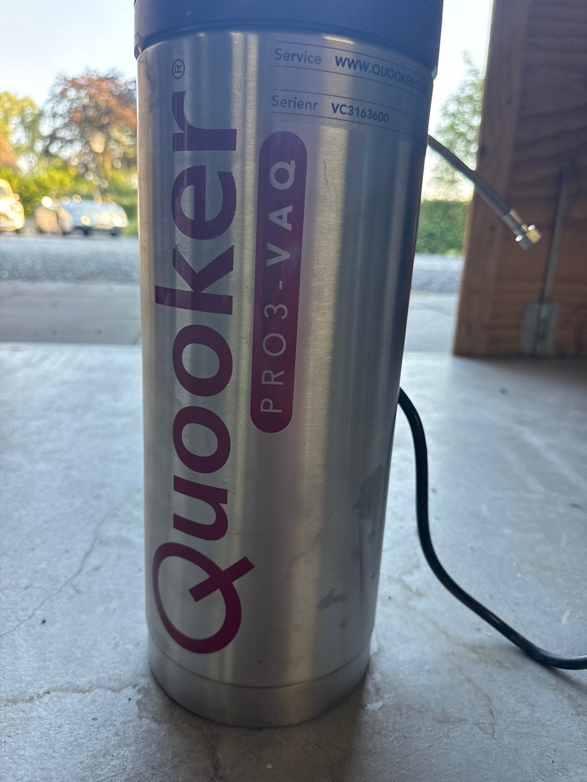 Quooker PRO3-VAQ boiler met kraan, Ophalen of Verzenden, Gebruikt