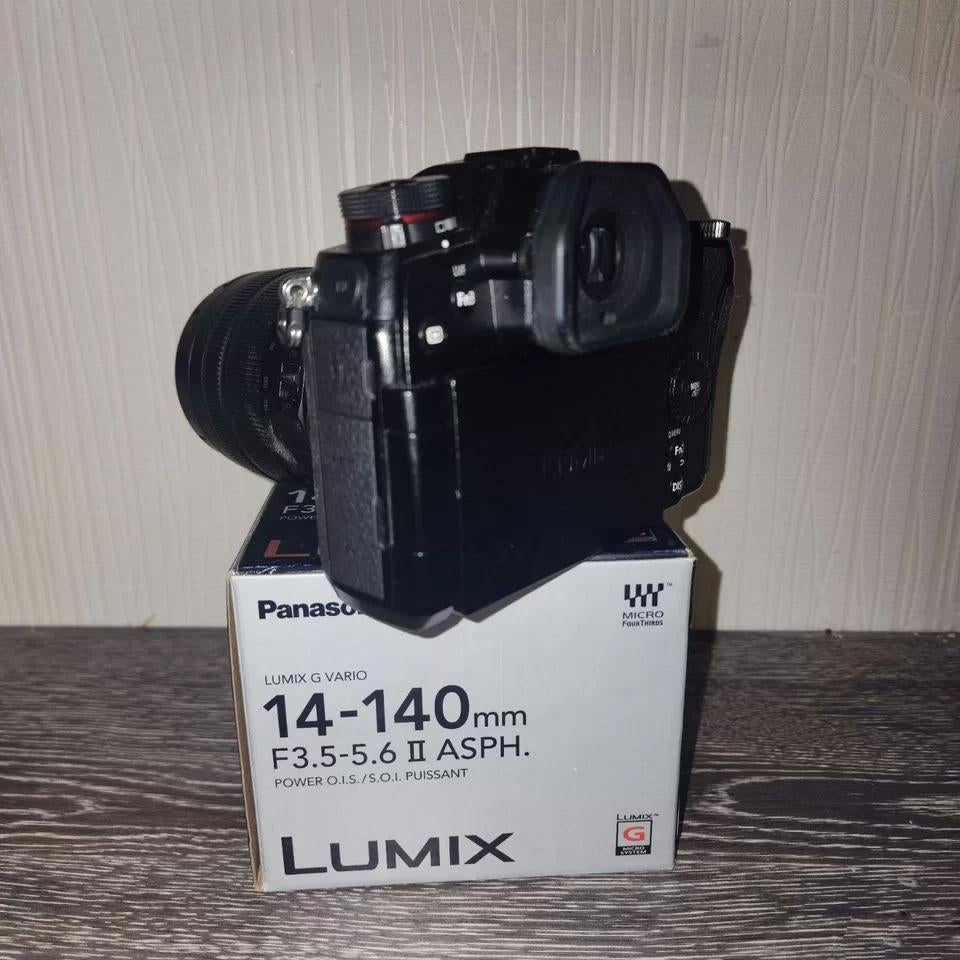 Panasonic Lumix DC-G9 met 14–140 mm-objectief, Audio, Tv en Foto, Fotocamera's Digitaal, Compact, Ophalen of Verzenden, Zo goed als nieuw