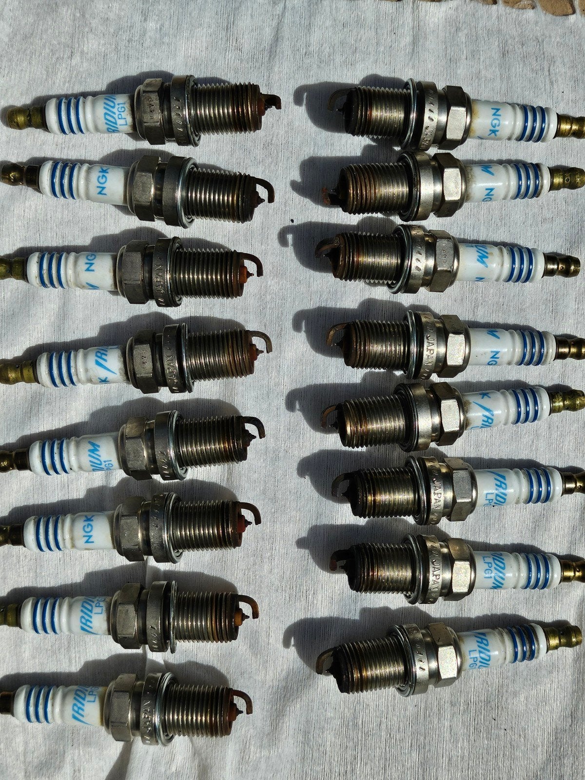 NGK Iridium LPG1 Bougies - Set van 16, Auto-onderdelen, Ophalen of Verzenden, Gebruikt, Universele onderdelen