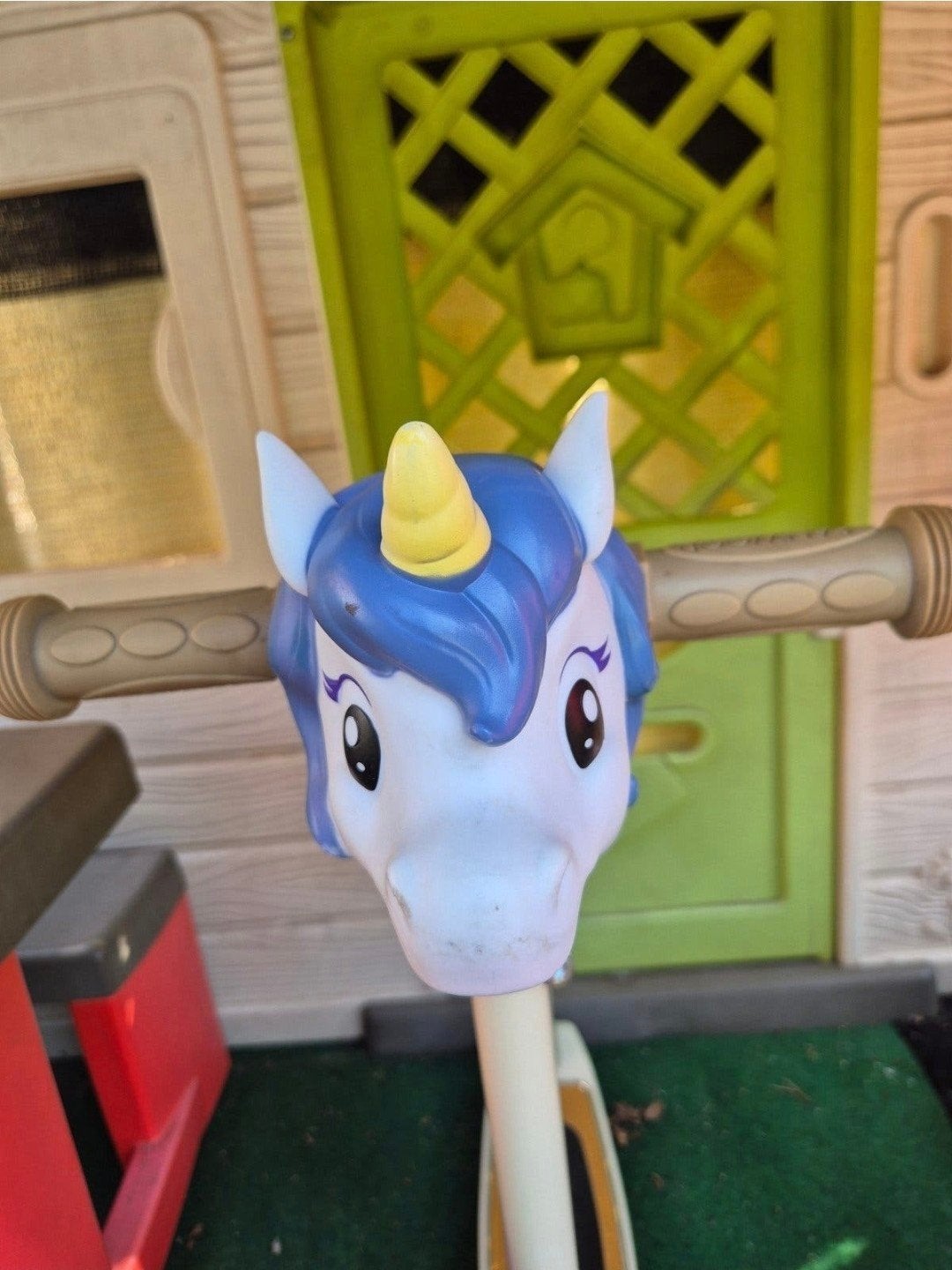 Unicorn hoofd Scootaheadz, Ophalen of Verzenden, Zo goed als nieuw