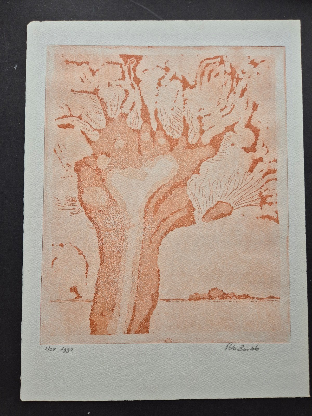 Aquarel Peter Bartels, Ophalen of Verzenden