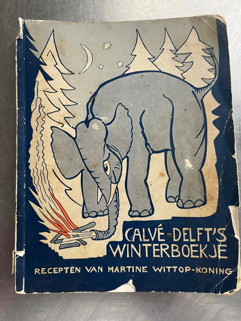 Calvé-Delft's Winterboekje - Recepten van Martine Wittop-Kon, Ophalen of Verzenden, Gelezen, Nederland en België, Hoofdgerechten