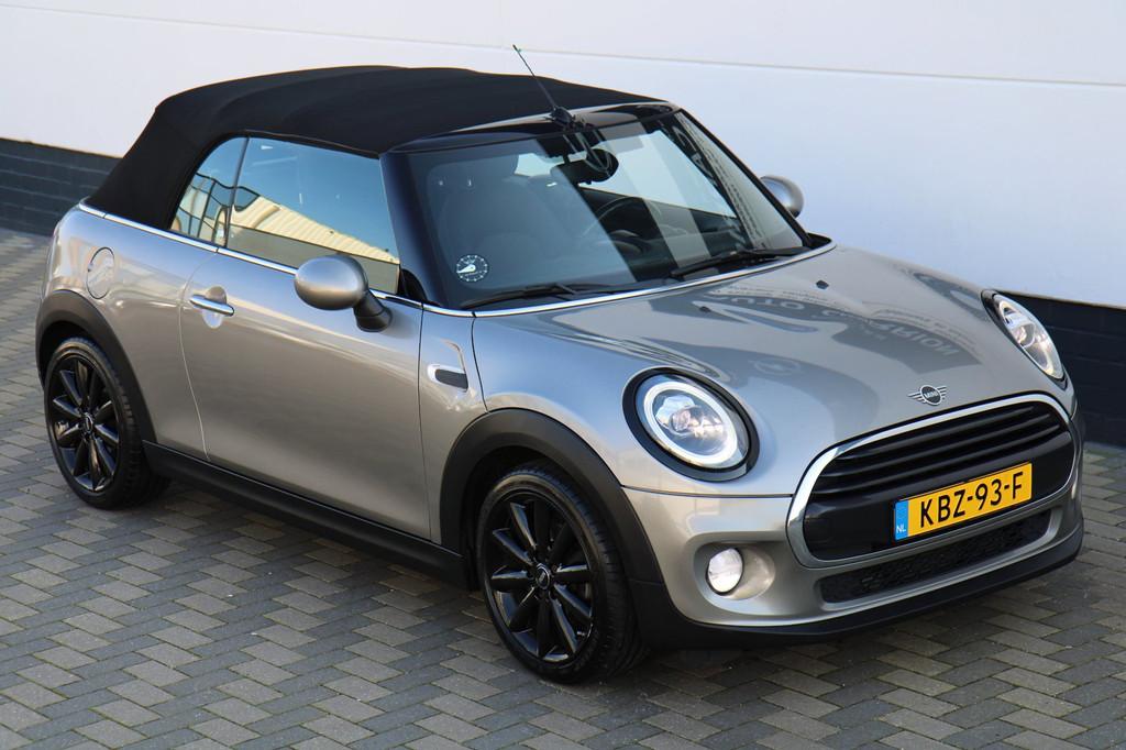 Mini Cabrio 1.5 Cooper Chili LED Navi Cruise Union Jack !, Auto's, Mini, Voorwielaandrijving, Gebruikt, Cabriolet, 4 stoelen