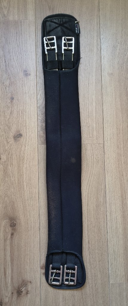 Dressuursingel HKM 75cm, Dieren en Toebehoren, Gebruikt, Ophalen of Verzenden, Zwart, Dressuur