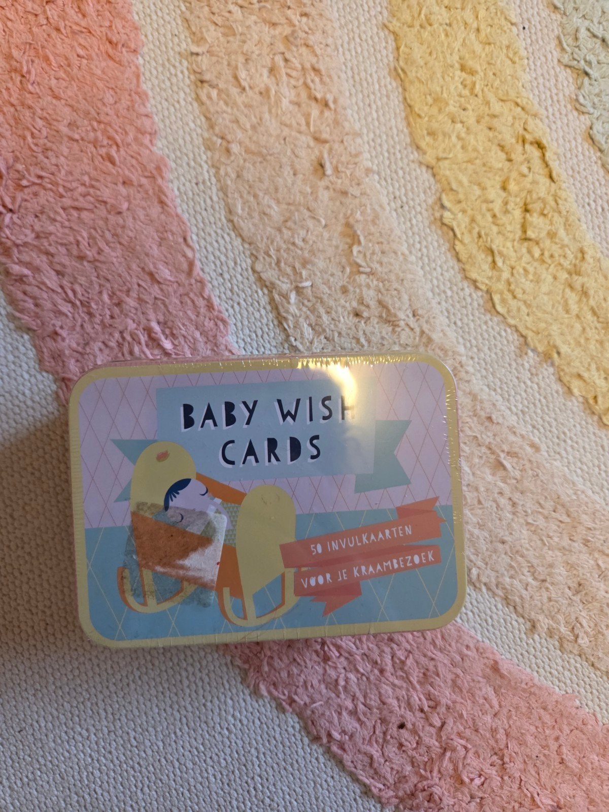Nieuw: baby wish cards hema - 50 invulkaarten voor je kraamb, Ophalen of Verzenden, Nieuw, Kraamcadeau