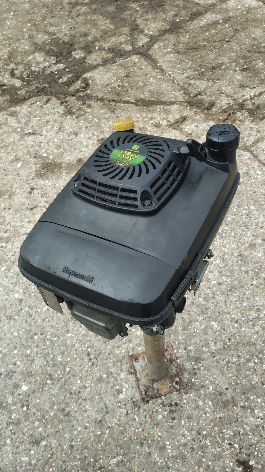 John Deere 179cc OHV Kawasaki motor, Tuin en Terras, Ophalen