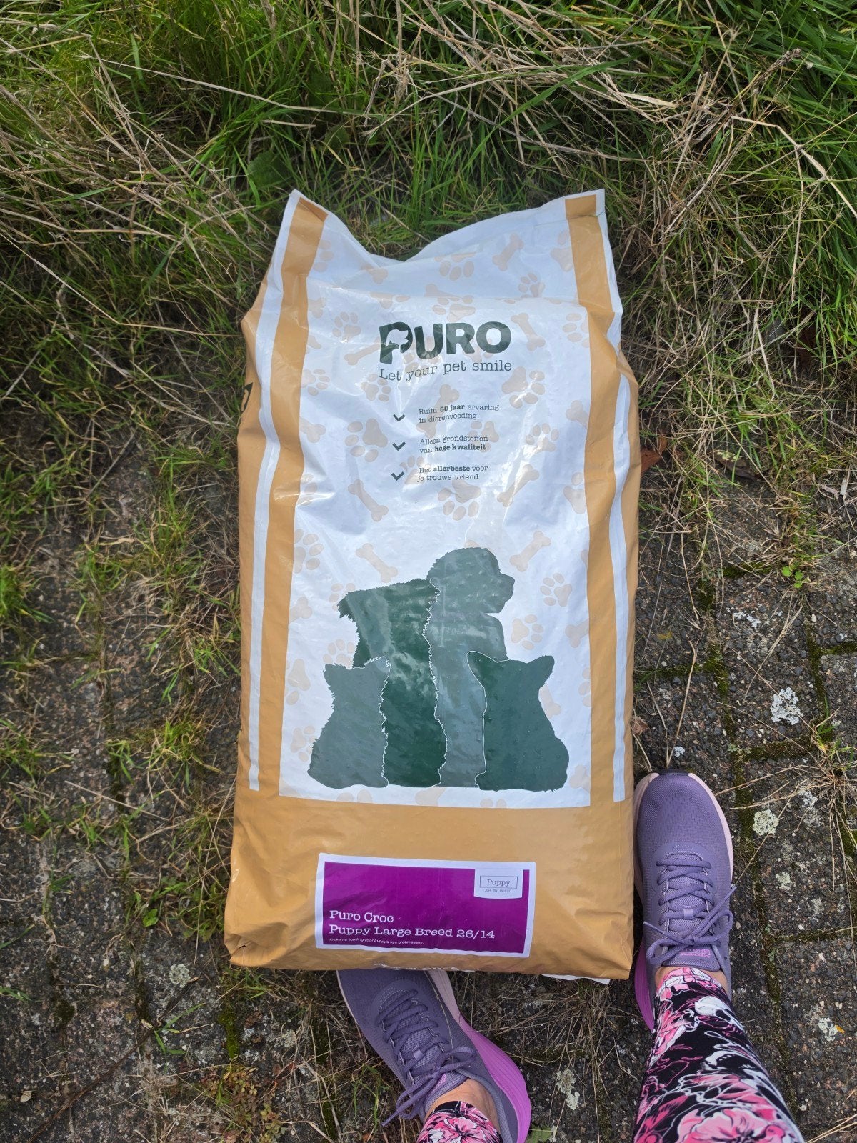 Puro  puppy brokken. Zak van 20 kilo, Ophalen