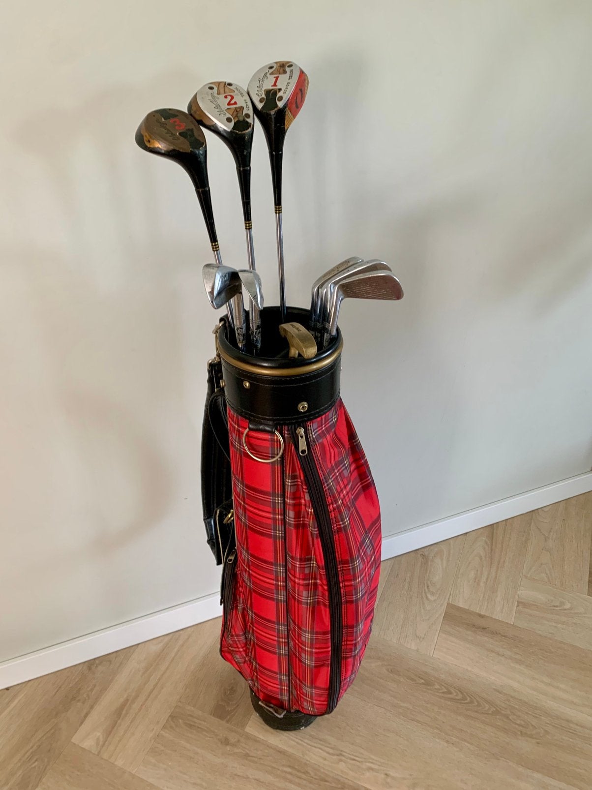 Vintage golfset Wilson, Ophalen of Verzenden, Gebruikt, Set