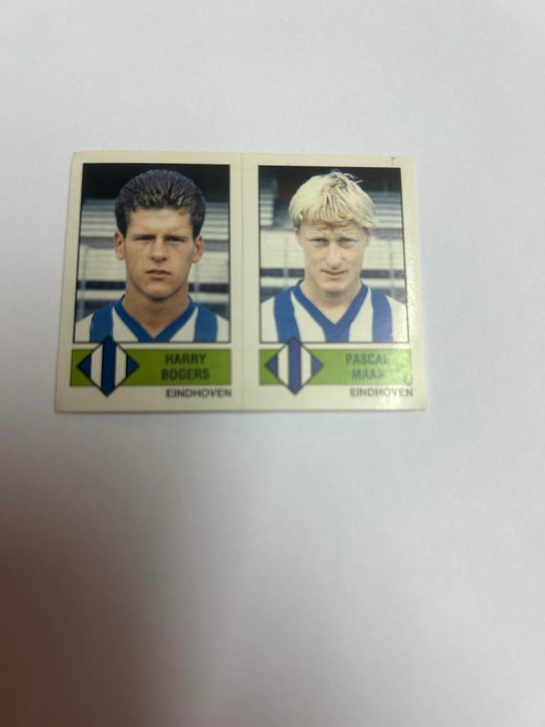 Panini Voetbal 87 Plaatjes Harry Bodegers Pascal Maas, Ophalen of Verzenden, Zo goed als nieuw, Sticker