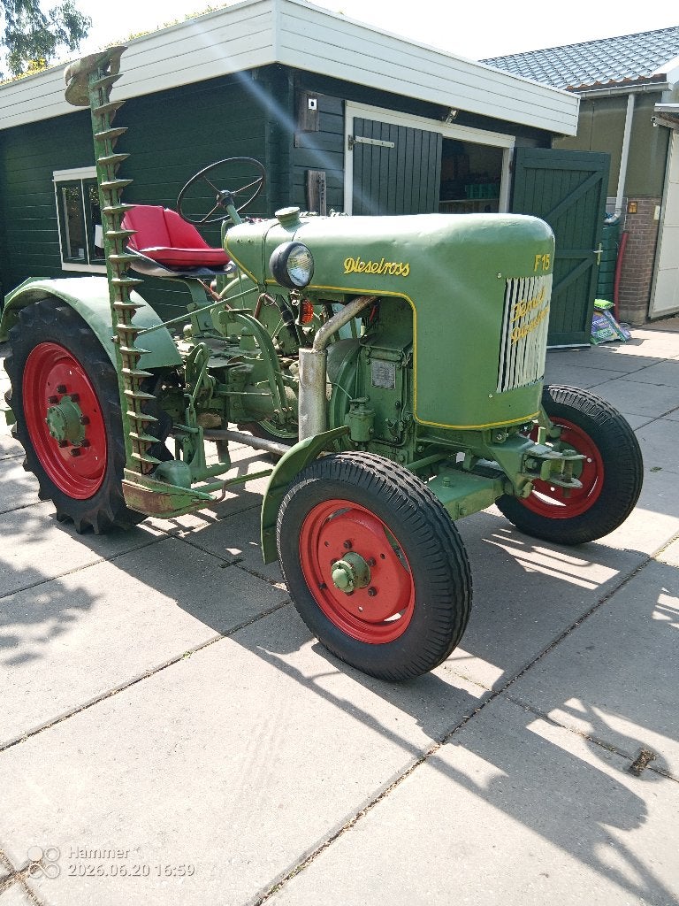 Fendt dieselross F15, Ophalen, Tot 2500, Oldtimer, Tot 80 Pk
