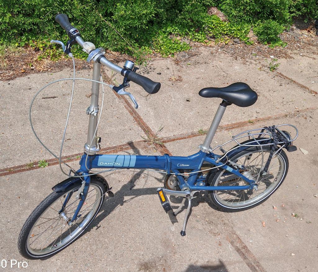Alu vouwfiets Dahon Vitesse 3v. Zgan!, Fietsen en Brommers, Ophalen, 20 inch of meer, Velgrem, Versnellingen