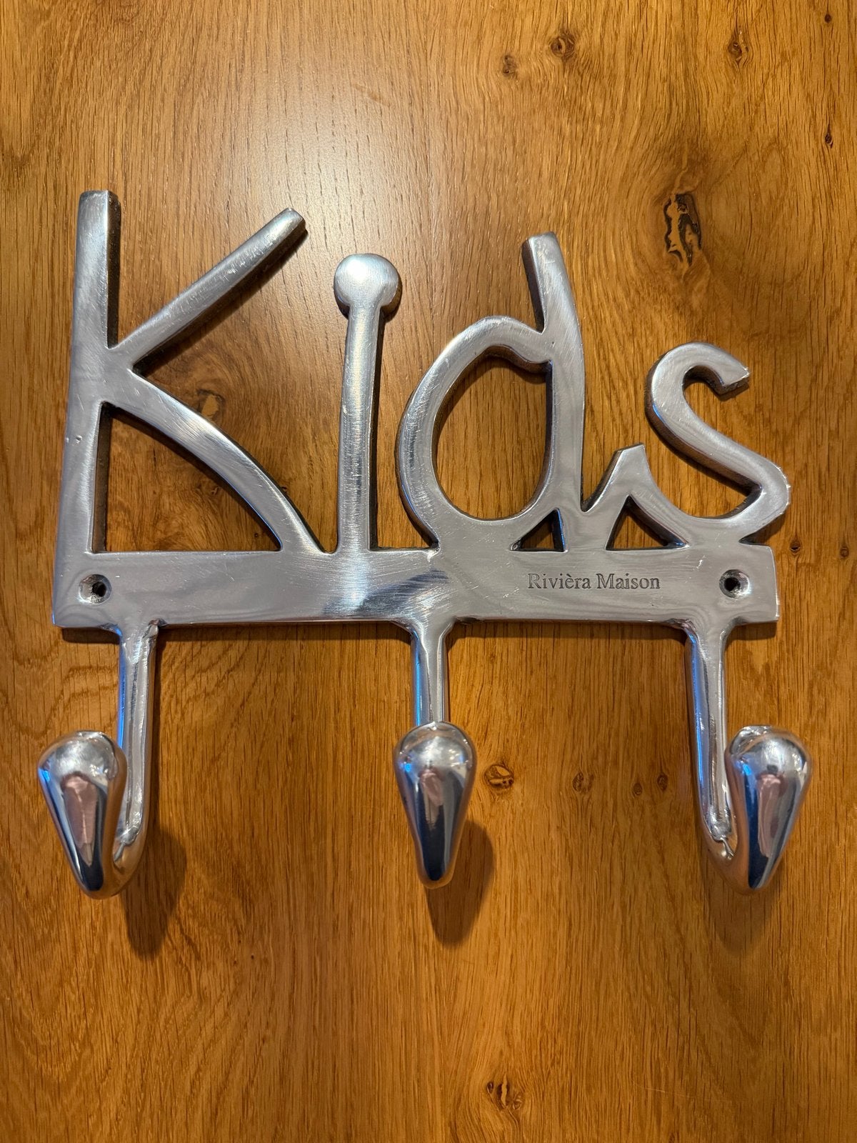 Rivièra Maison Kids Kapstok - Metaal met 3 Haken, Ophalen, Gebruikt, Minder dan 100 cm, Metaal