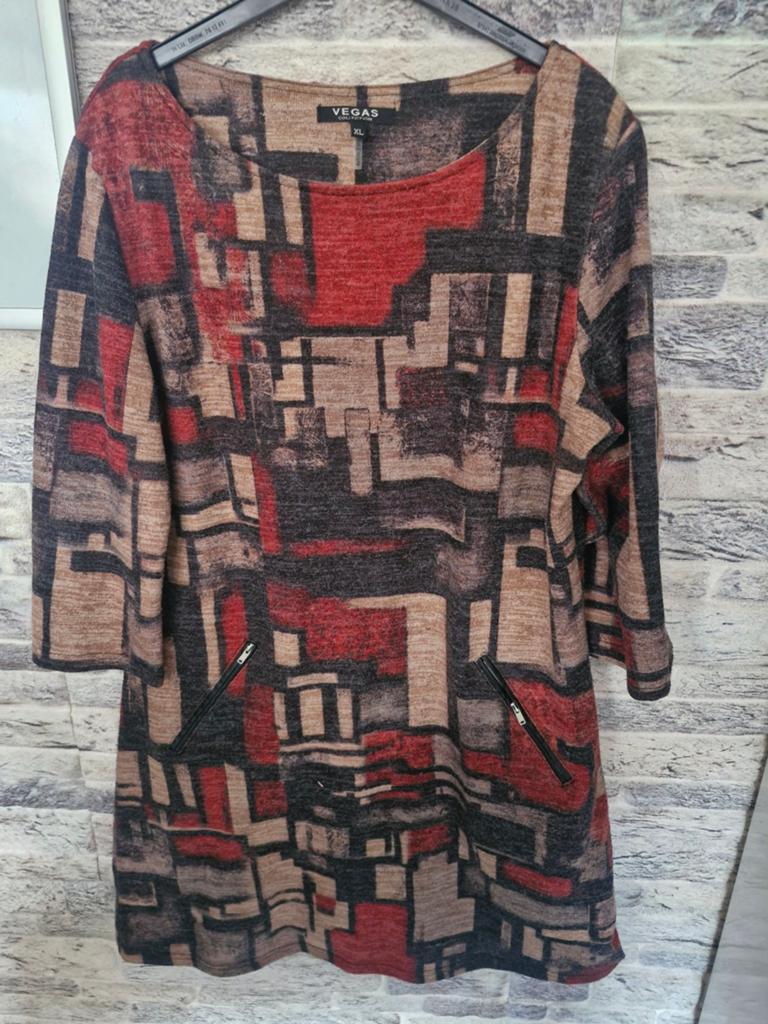 Vintage look jurk maat xl, Overige kleuren, Maat 46/48 (XL) of groter, Ophalen of Verzenden, Zo goed als nieuw