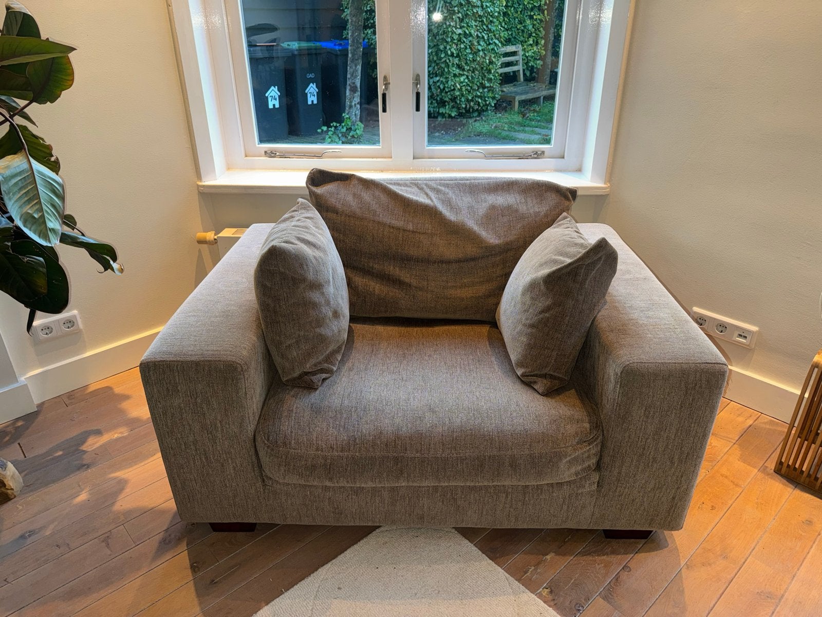 Comfortabele Loveseat - Breedte 130cm, Ophalen, Gebruikt, Minder dan 75 cm, Tweepersoons