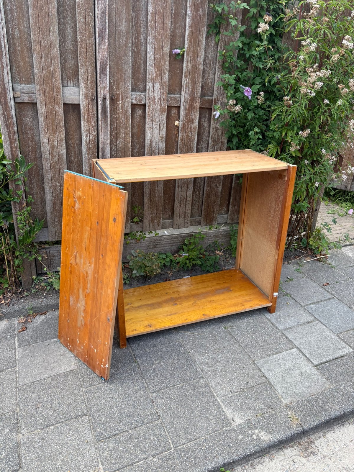 Vintage grenenhouten kast, Ophalen, Zo goed als nieuw