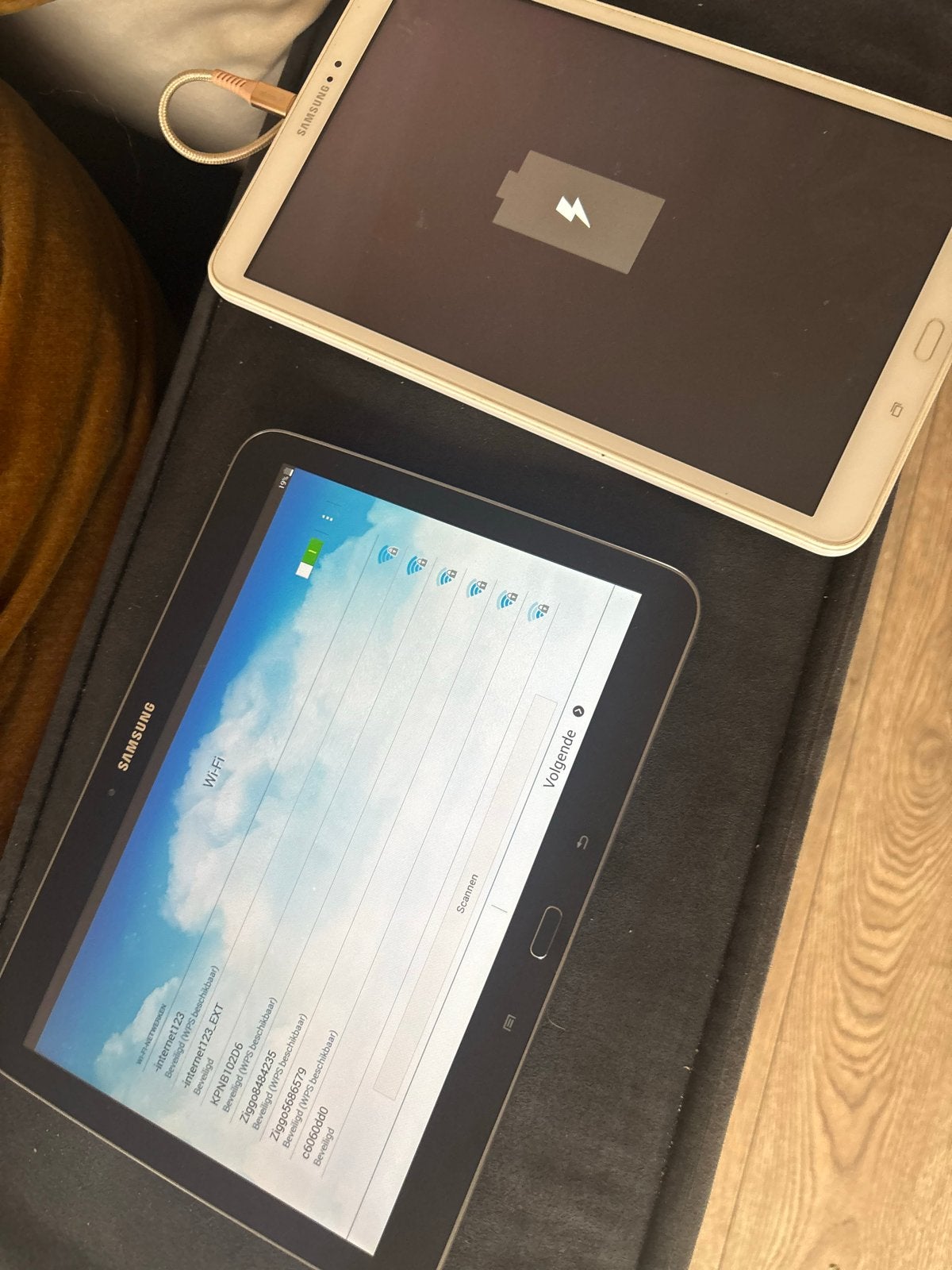 2 goedwerkende Samsung tablets, Ophalen, Gebruikt, Wi-Fi