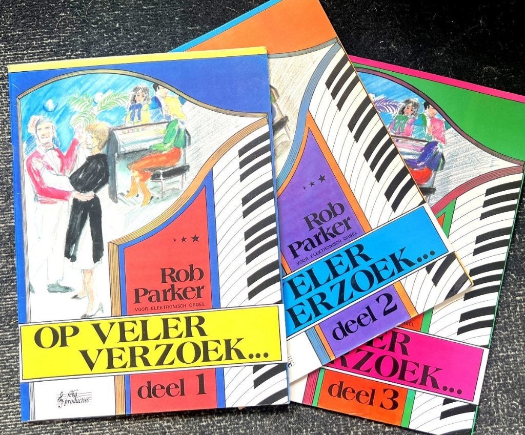 Op veler verzoek... Rob Parker deel 1, 2 en 3, Gebruikt, Overige soorten, Ophalen of Verzenden, Populair