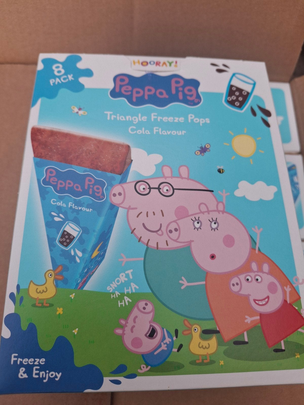 peppa pig ijs volle doos, Diversen, Ophalen of Verzenden
