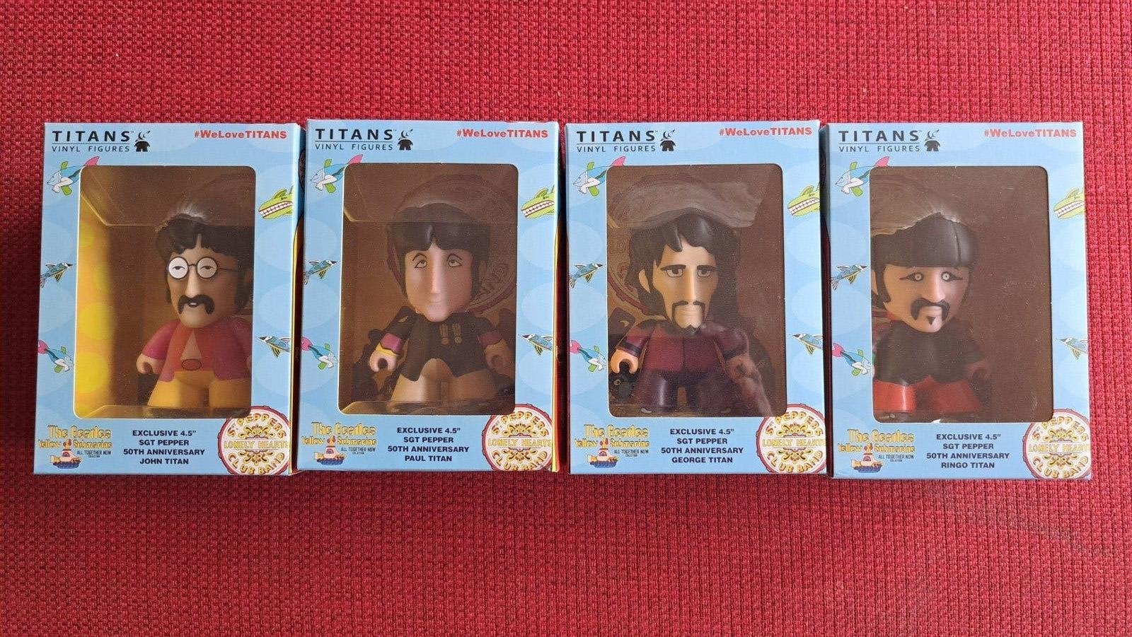 Beatles Yellow Submarine 50th anniversary  TITANS figuren, Ophalen of Verzenden, Nieuw