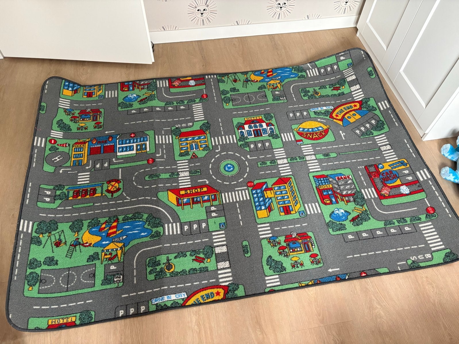 Speelkleed met wegen, Kinderen en Baby's, Ophalen, Gebruikt