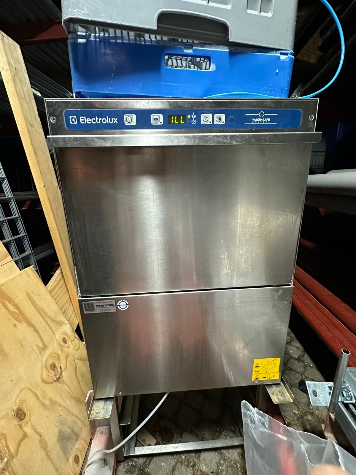 Electrolux Industriële Vaatwasser - Werkend en Direct Beschi, Witgoed en Apparatuur, Ophalen, Gebruikt, Vrijstaand, 60 cm of meer