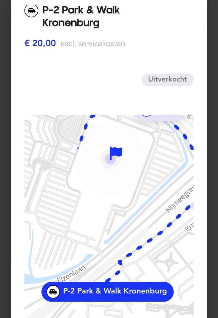 GEZOCHT parkeerkaart suzan en freek 24 mei P2 kronenburg