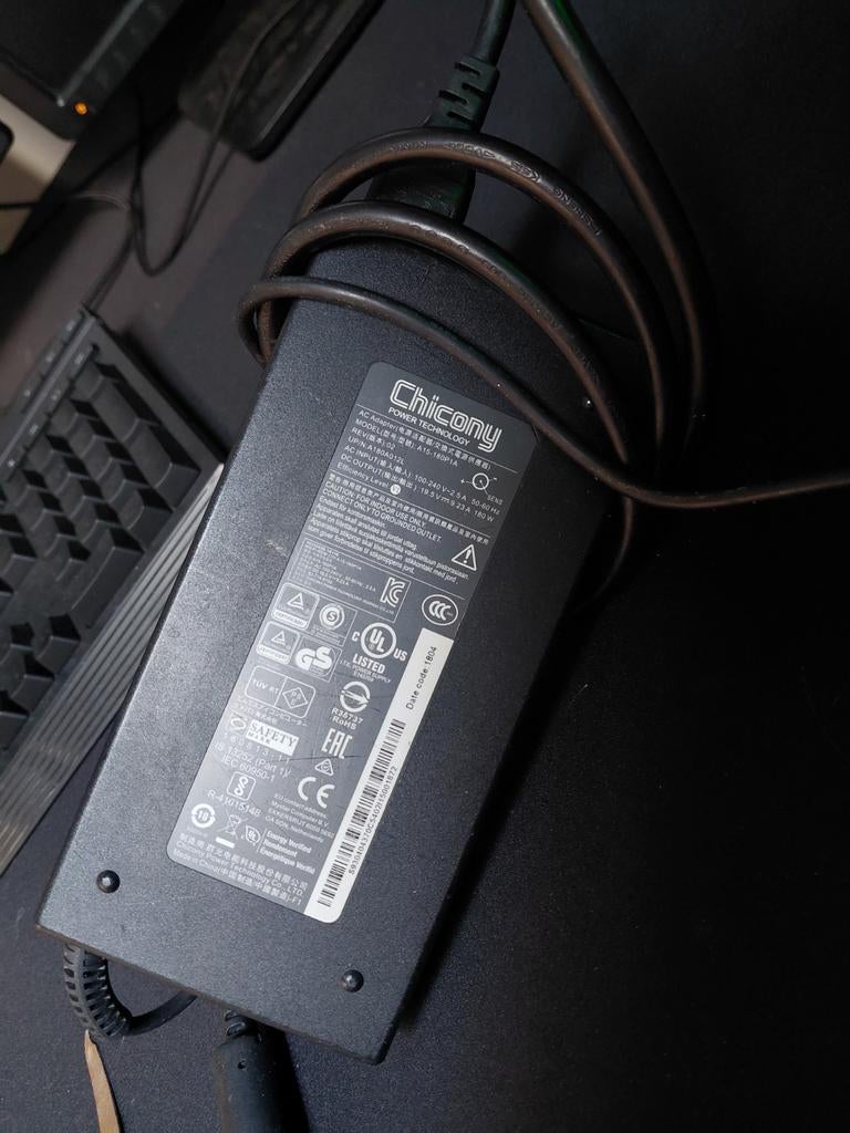 Chicony Oplader 19.5V 9.23A 180W - Laptop Adapter, Ophalen of Verzenden