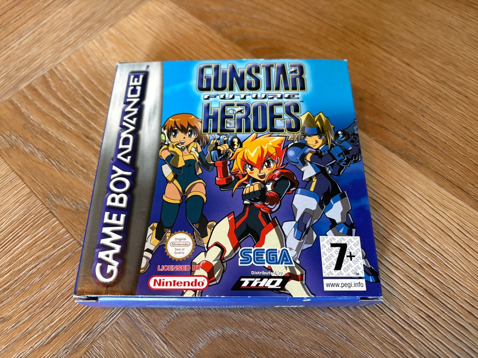 Nintendo GBA Gunstar Future Heroes Compleet in Doos, Shooter, 1 speler, Ophalen of Verzenden, Zo goed als nieuw