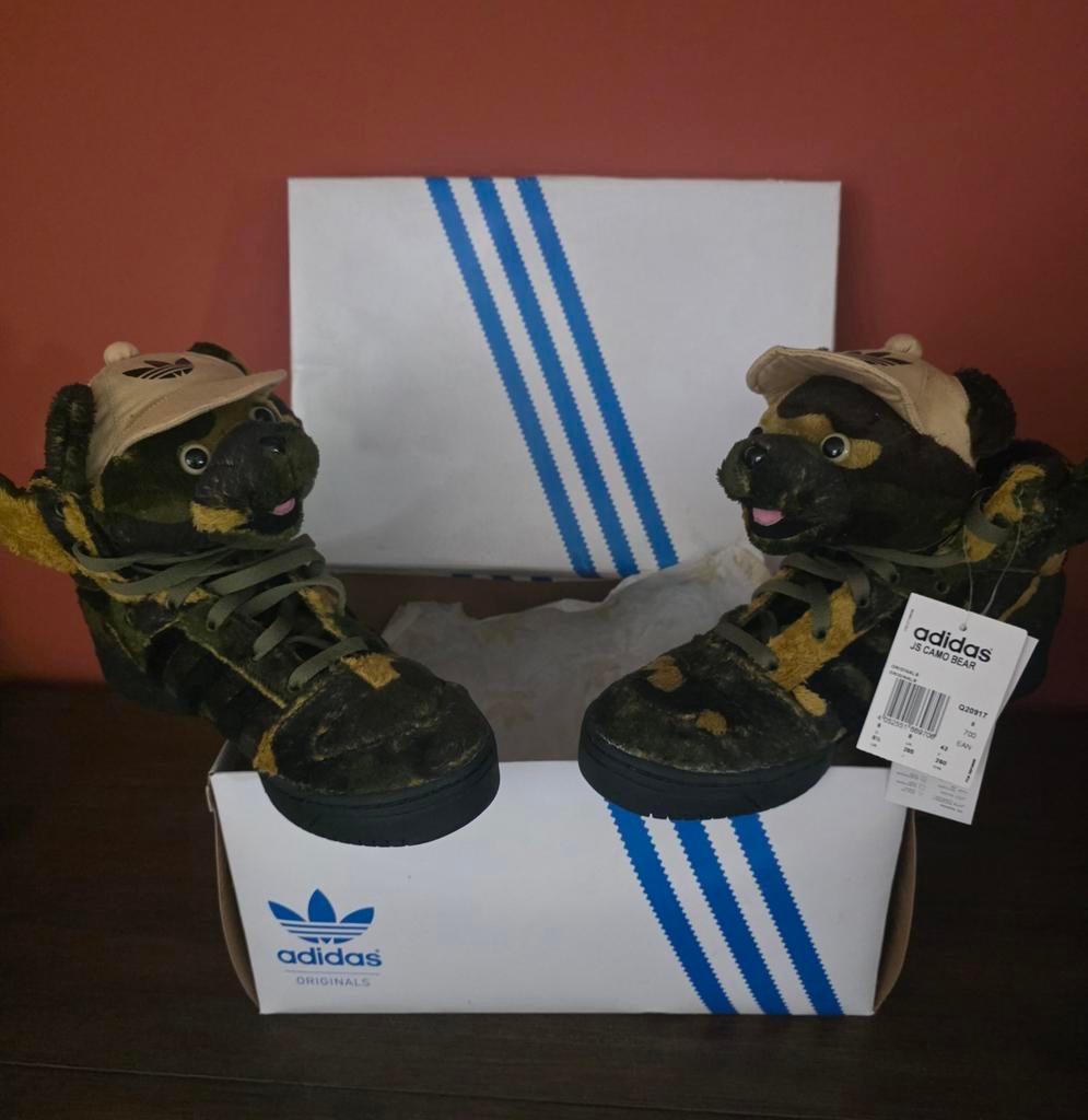Adidas Originals x Jeremy Scott "Camo Bear", Adidas, Overige typen, Nieuw, Ophalen of Verzenden