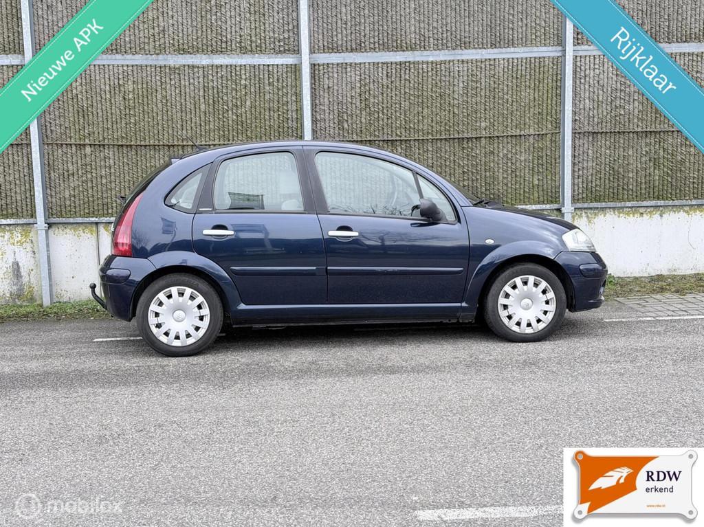 Citroen C3 1.4i Ligne Ambiance NAP/AIRCO/NWE APK/DB RIEM VER, Voorwielaandrijving, Startonderbreker, Blauw, Origineel Nederlands