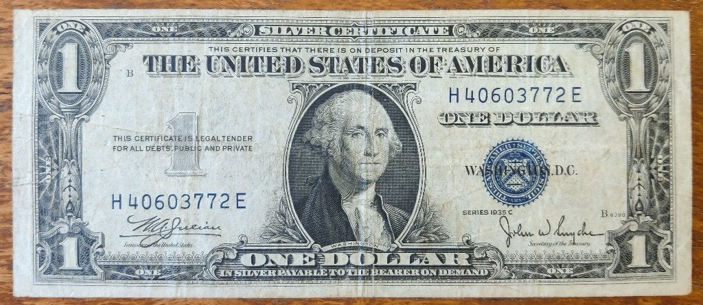 Bankbiljet USA 1 Dollar 1935 series C, Verzenden, Noord-Amerika, Los biljet