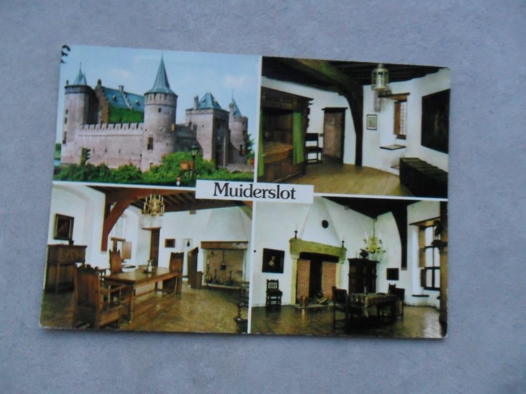 Muiden, muiderslot/interieur 1980, Verzenden, 1980 tot heden, Ongelopen, Noord-Brabant