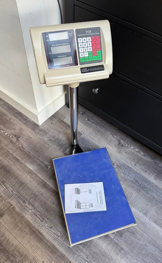 Platformweegschaal / Pakketweegschaal, Witgoed en Apparatuur, Weegschalen, Winkelweegschaal, Nieuw, 100 kg of meer, Ophalen of Verzenden